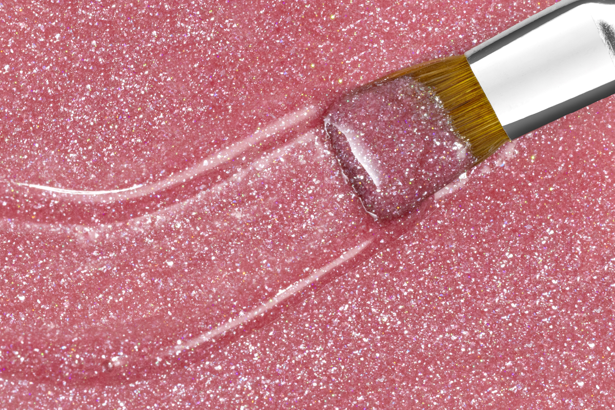 Jolifin Farbgel Nightshine magnolia Glimmer 5ml