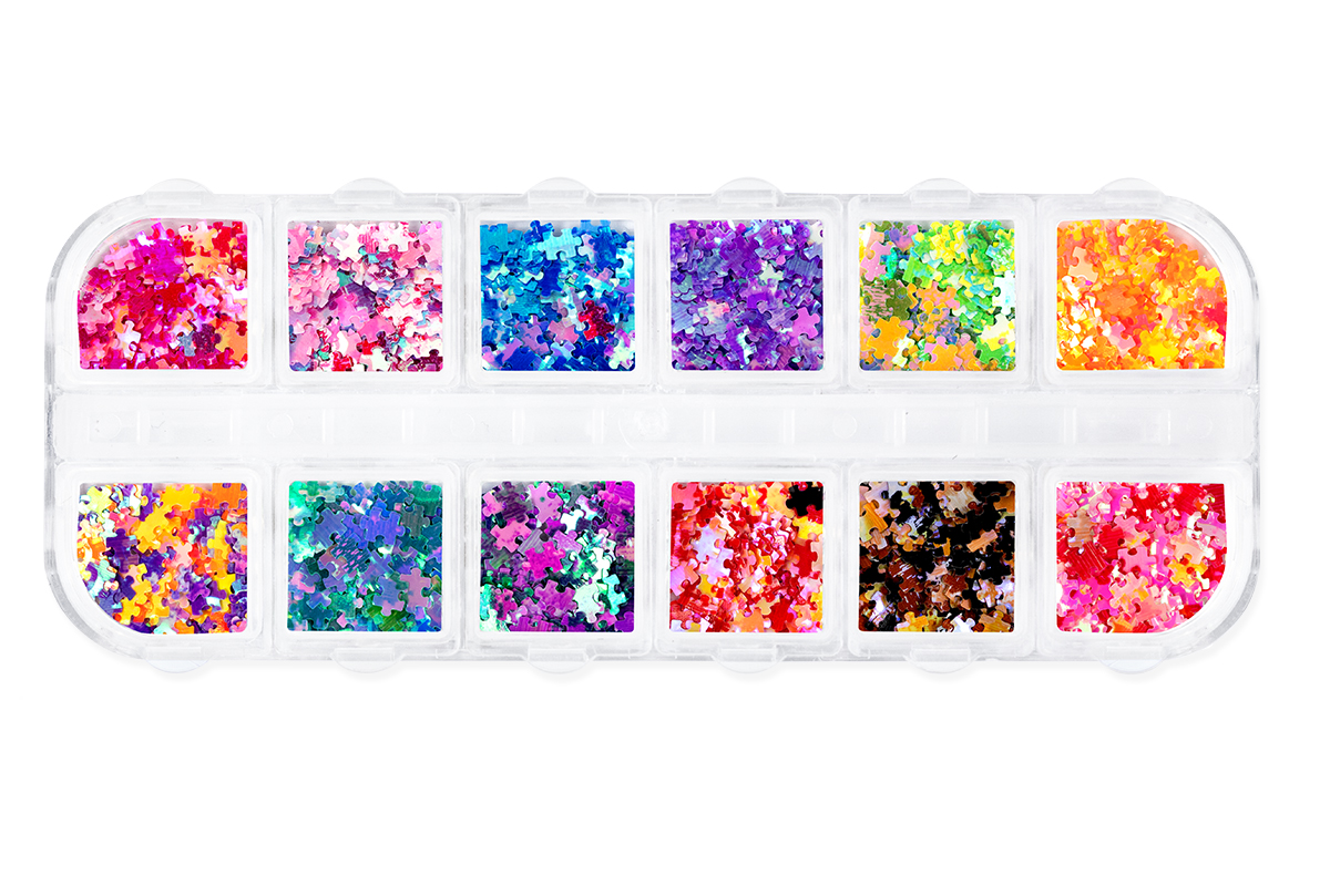 Jolifin Einleger Display XL - tiny puzzle Glitter