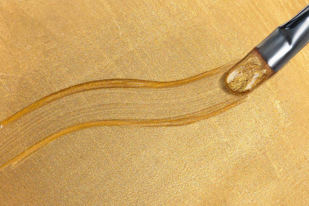 Jolifin LAVENI PRO Farbgel - metallic gold 5ml