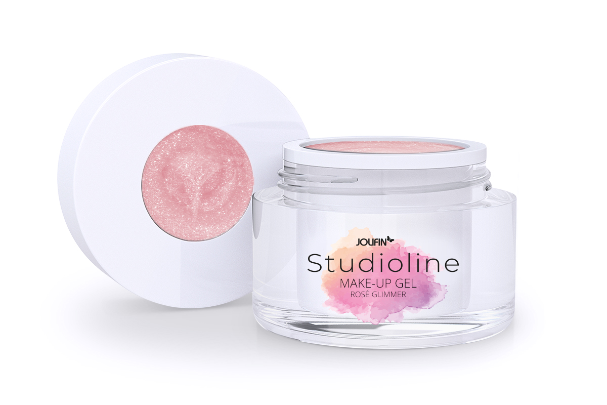 Jolifin Studioline - Make-Up Gel rosé Glimmer 15ml