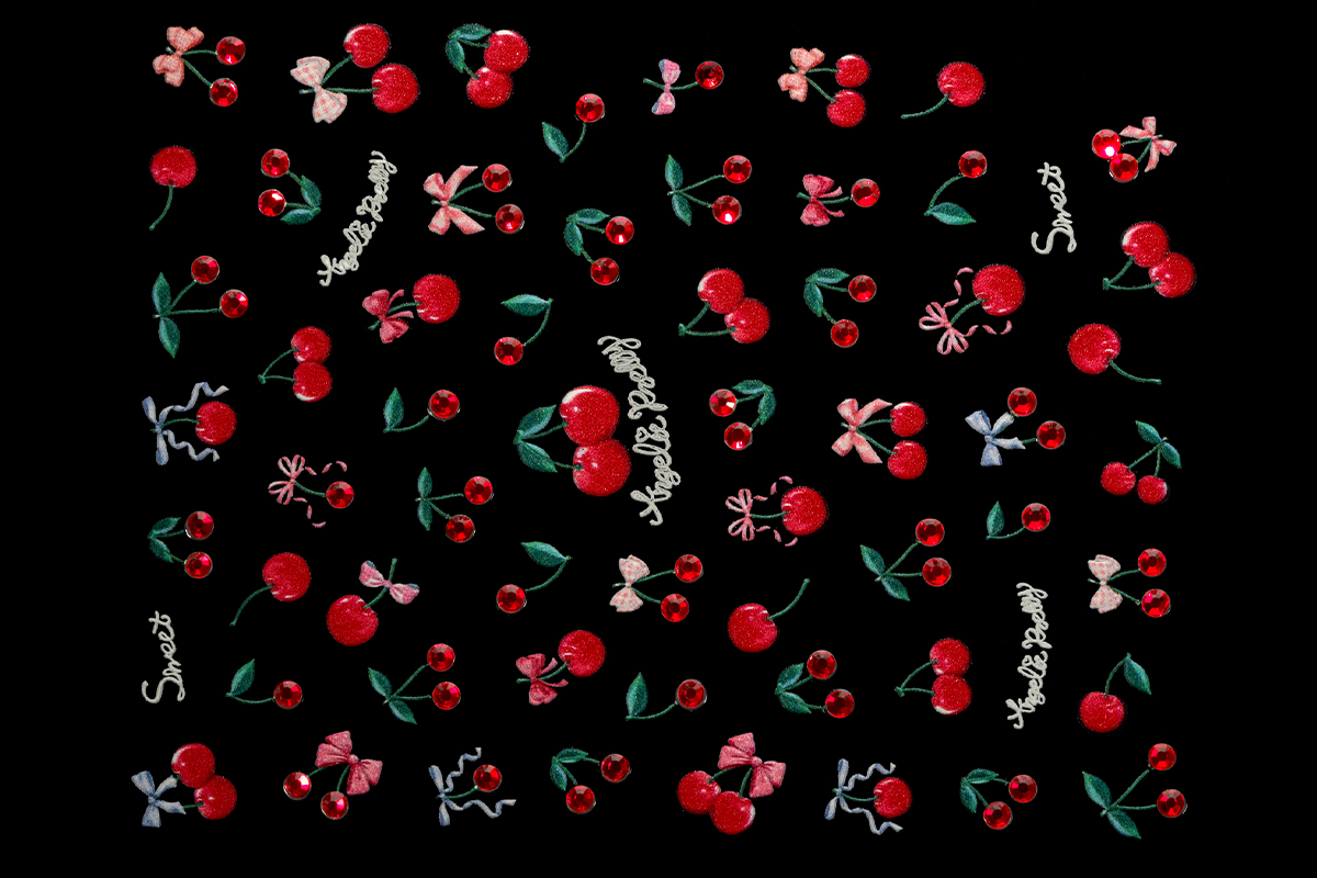 Jolifin LAVENI XL Rhinestone Stickers - No. 6