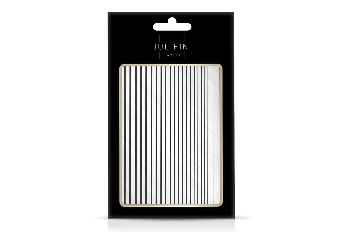 Jolifin LAVENI XL Sticker - Stripes black