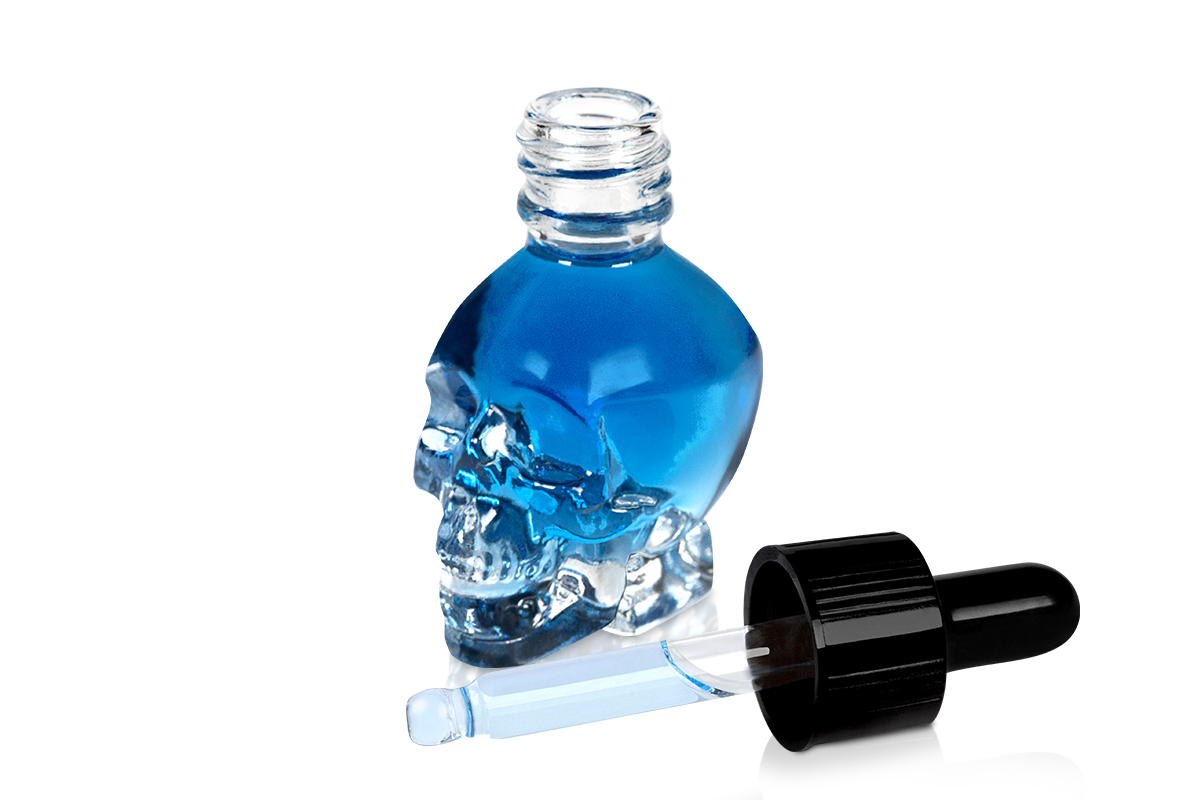 Jolifin Skull-Behälter - Pipette 15ml