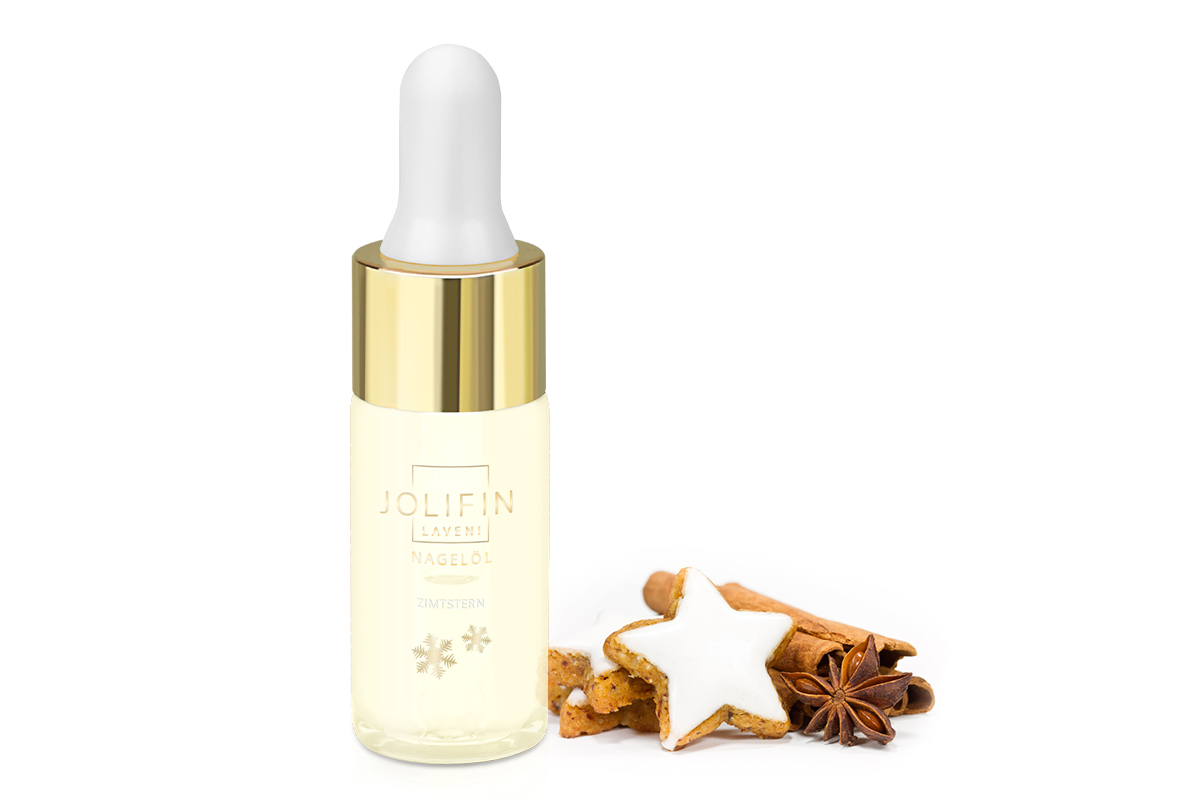 Jolifin LAVENI Nagelöl - Zimtstern 10ml