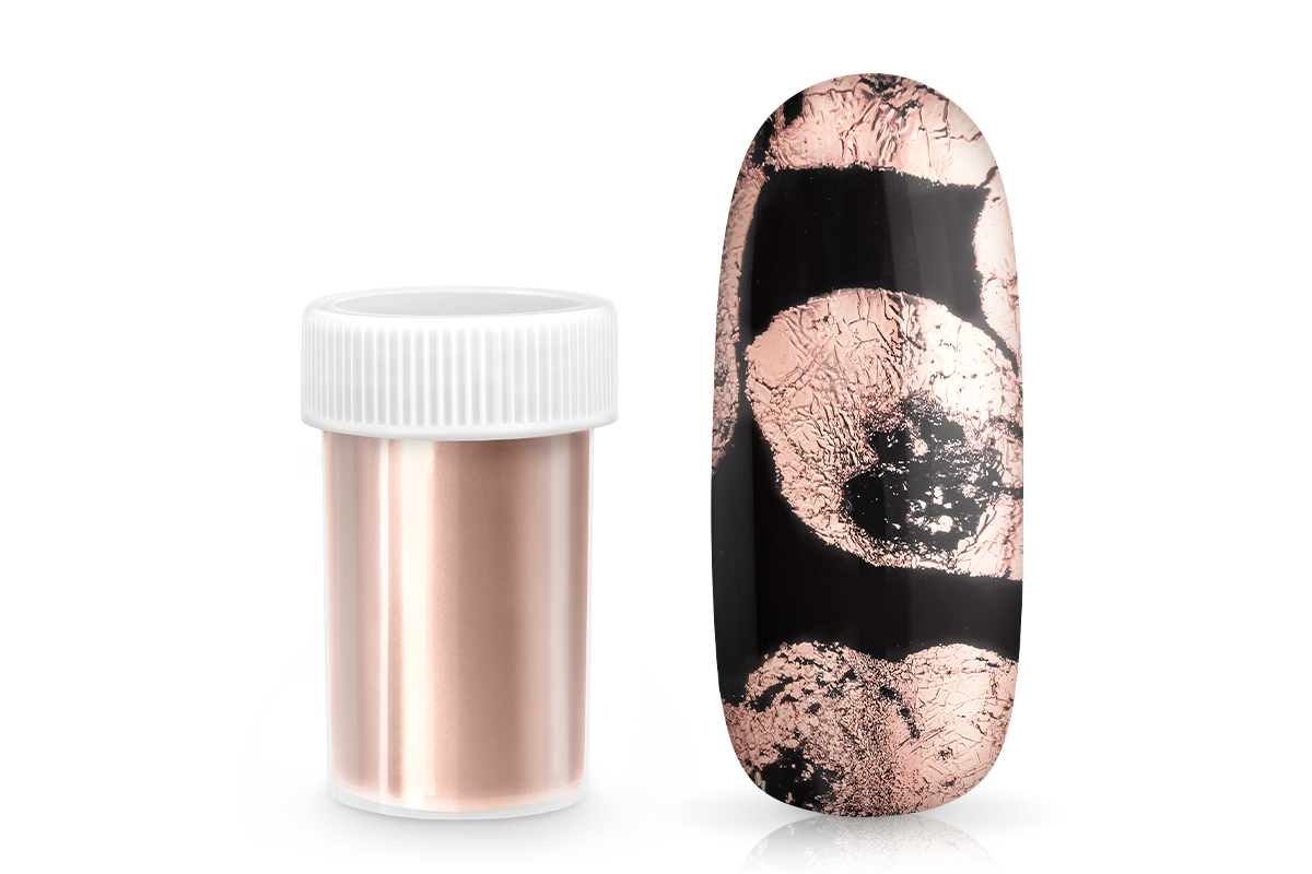 Jolifin Transfer Nagelfolie XL - Chrome light copper