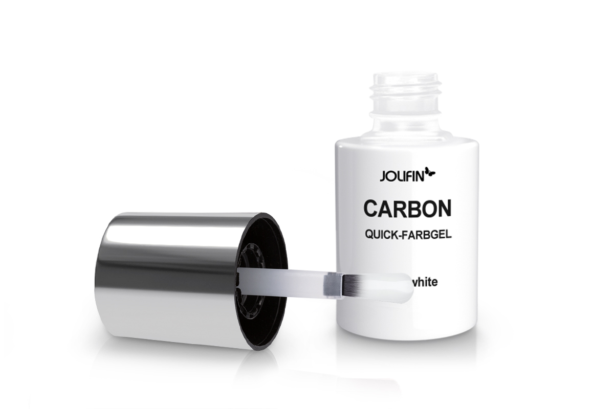 Jolifin Carbon Quick-Farbgel - polar white 11ml