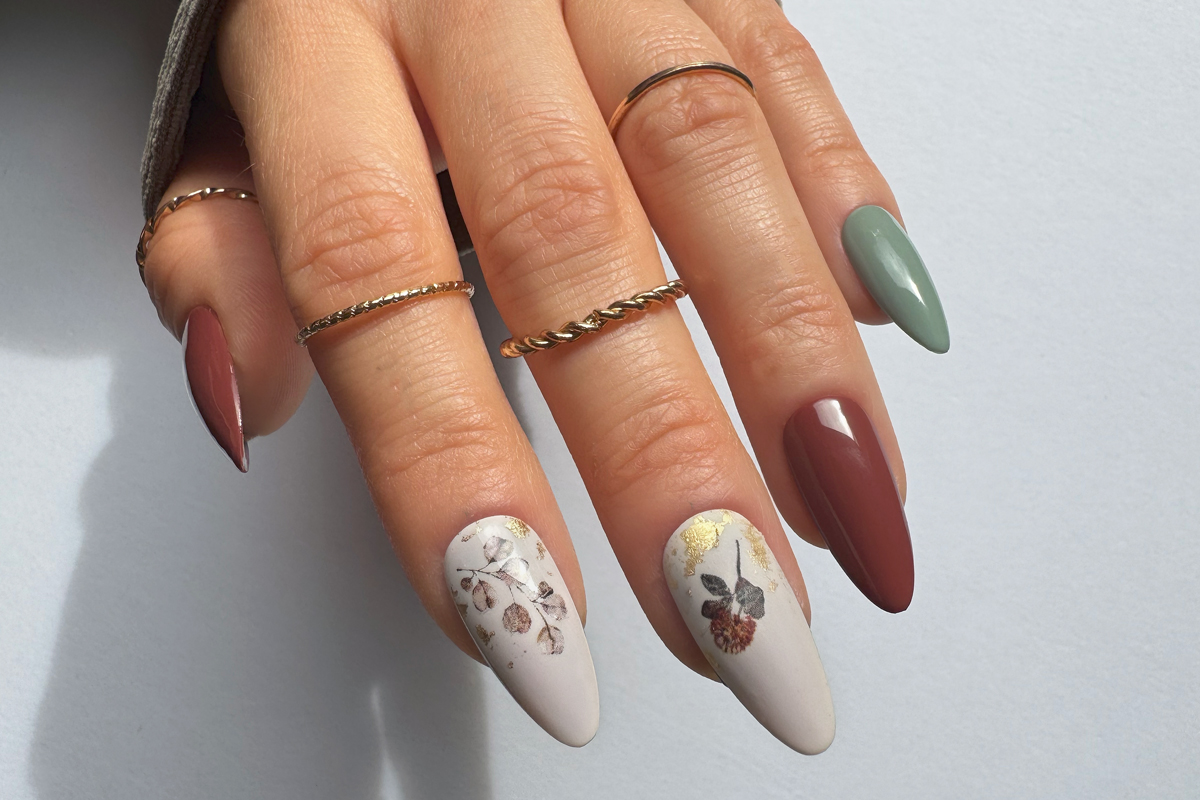 Jolifin Transfer-Nagelfolien Box - Matt Chrome elegant Mix
