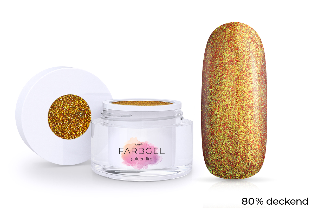 Jolifin Farbgel golden fire 5ml