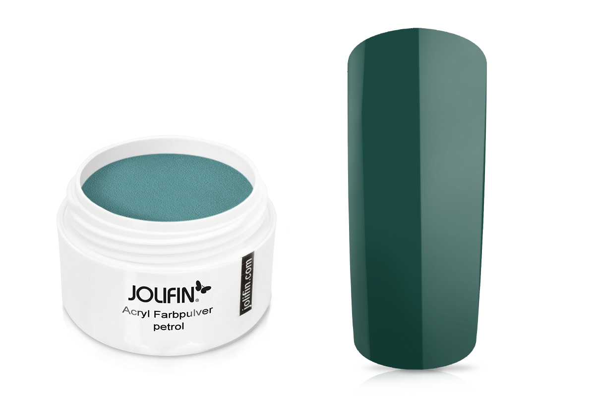 Jolifin Acryl Farbpulver - petrol 5g
