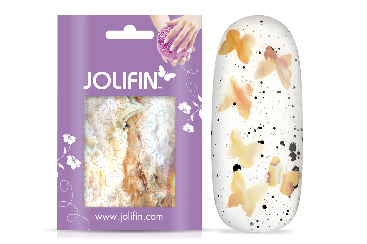Jolifin Marble Sticker - Butterfly Mix No. 1