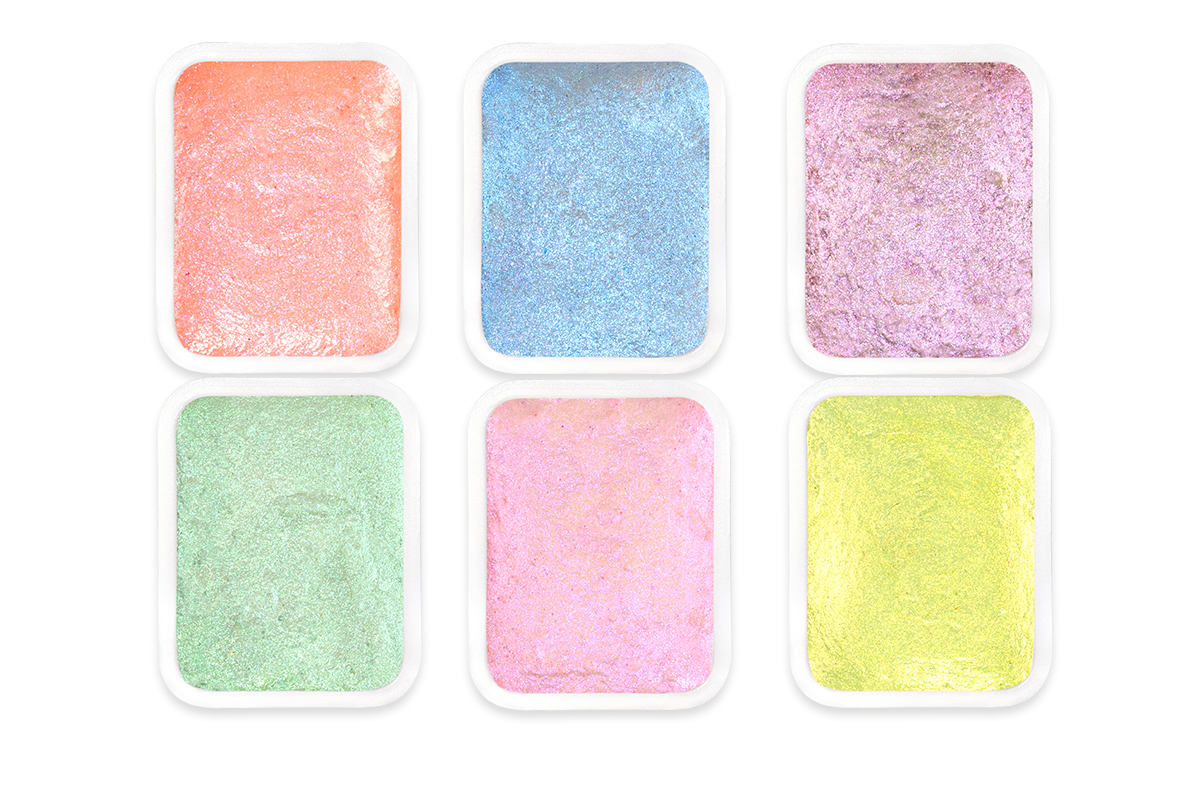 Jolifin Aquarell Malfarben - Pastell Perlmutt