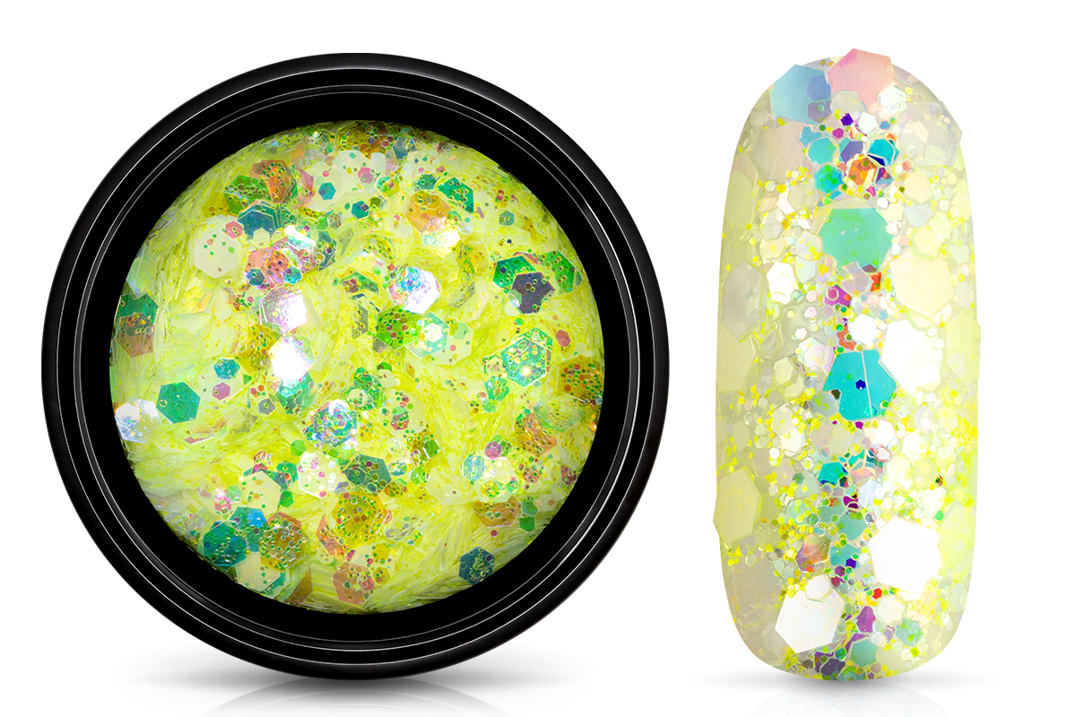 Jolifin LAVENI Nightshine Glitter - sunshine dream