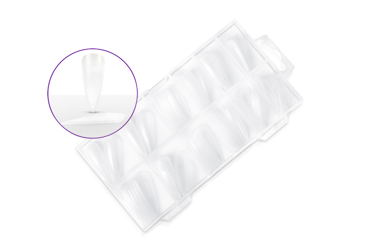 Jolifin 120 tip box almond - clear strong